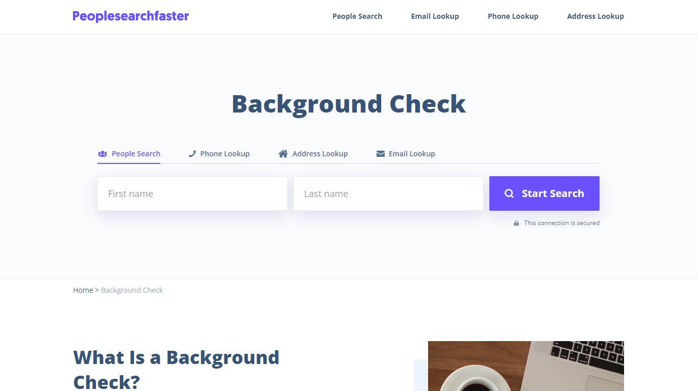 Background Check: Get a Background Report | People Search Faster